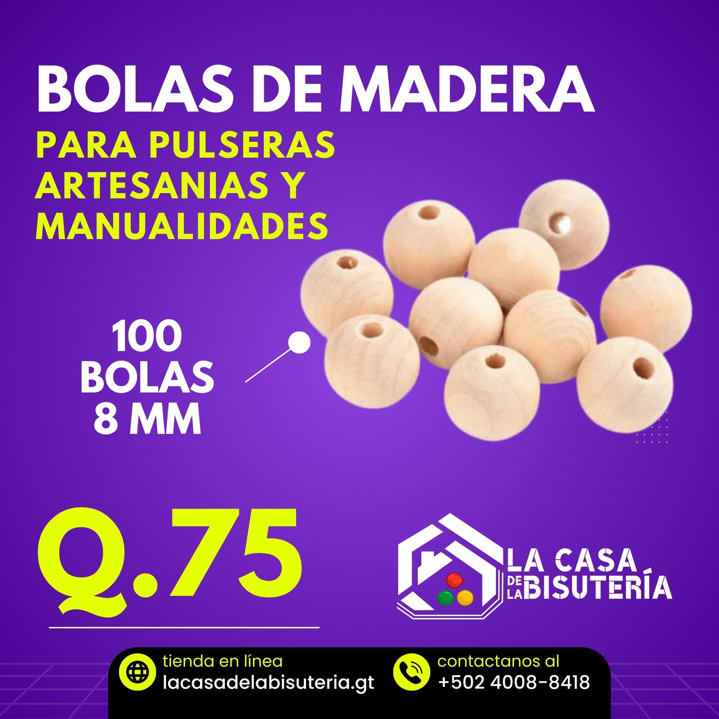 Bolas de Madera