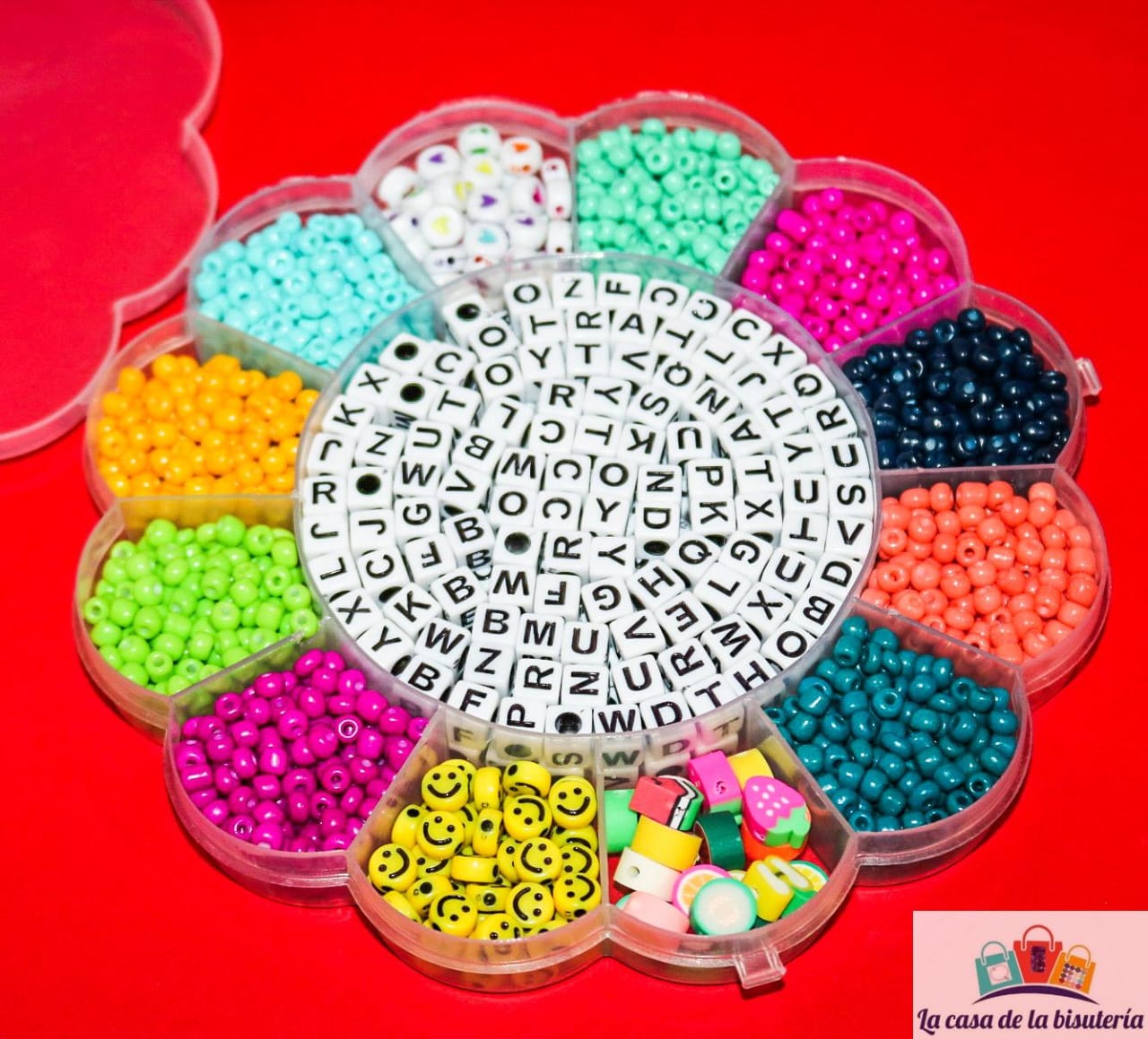 Kit de bisuteria juvenil de flor