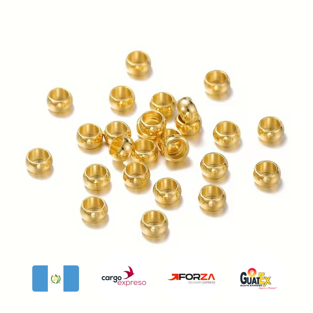 Topes escalachin redondo para bisutería