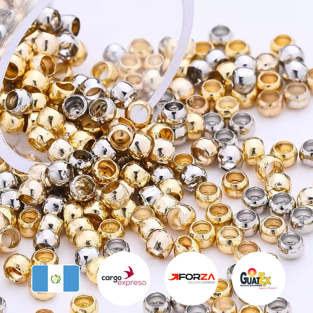 Topes escalachin redondo para bisutería