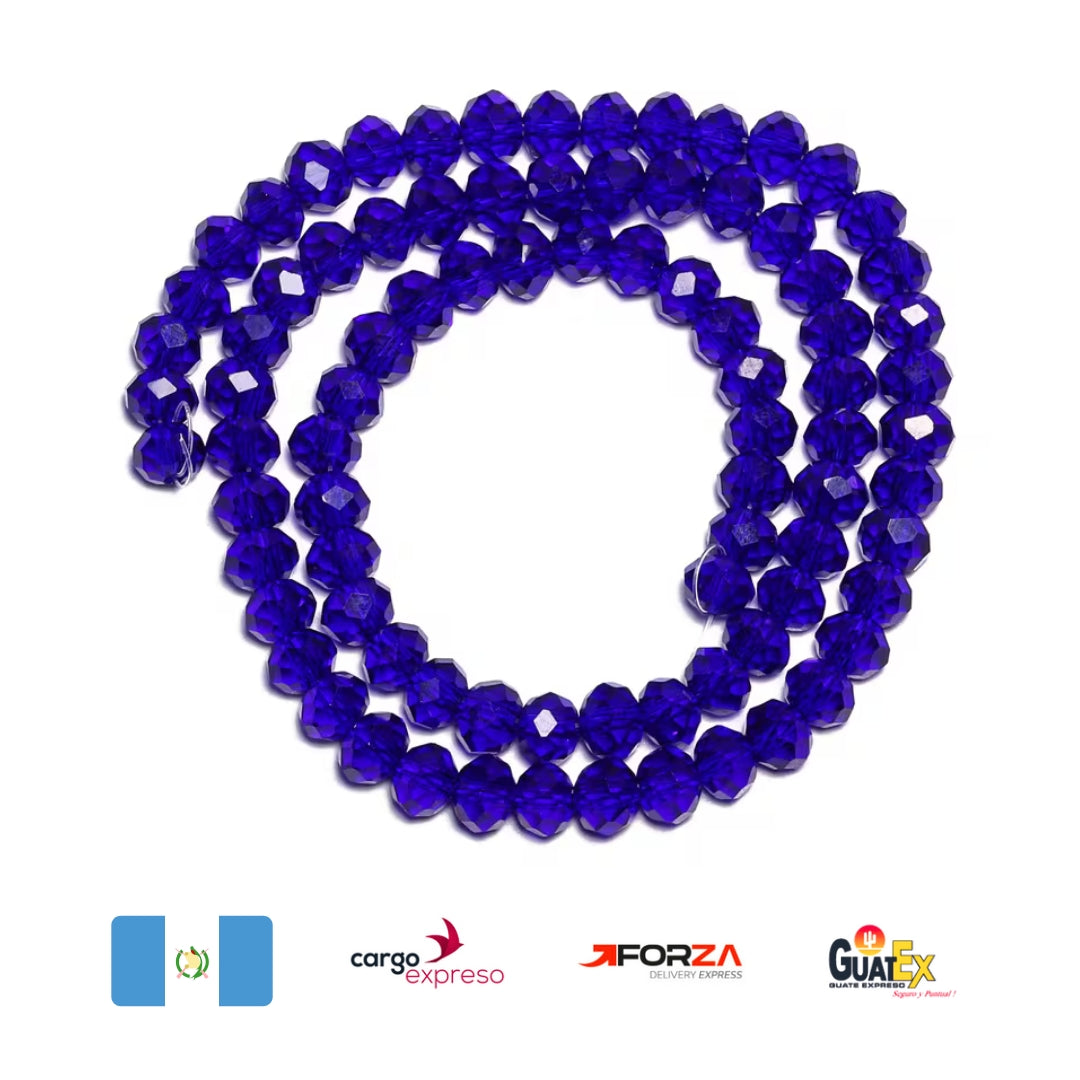 Perla cristal Dona azul No. 12