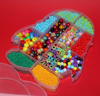 KIT DE PINGÜINO DE BISUTERÍA LETRAS Y PERLAS