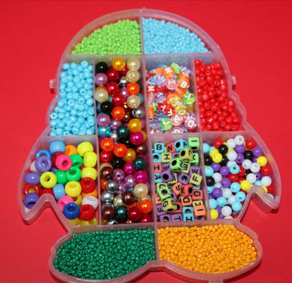 KIT DE PINGÜINO DE BISUTERÍA LETRAS Y PERLAS