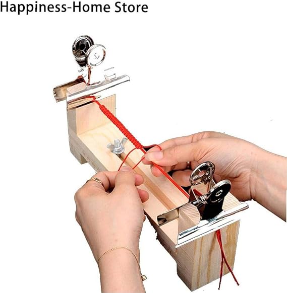 Telar de madera para pulseras